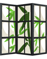 bamboo-folding-screen