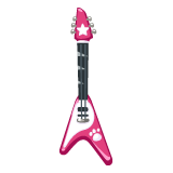 Pink-Pet-V-Guitar