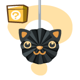  Llego el Halloween! [Actualizacion 6-10] Hanging-paper-kitty