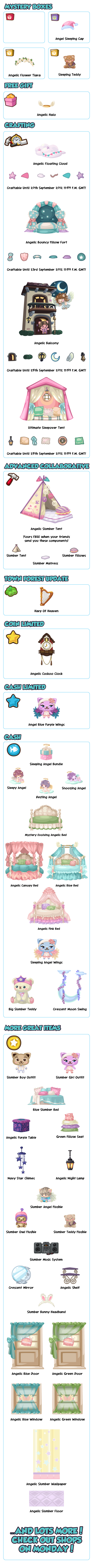Bienvenidos a una pijamada angelical Angelic-slumber