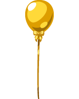 cute-golden-balloon